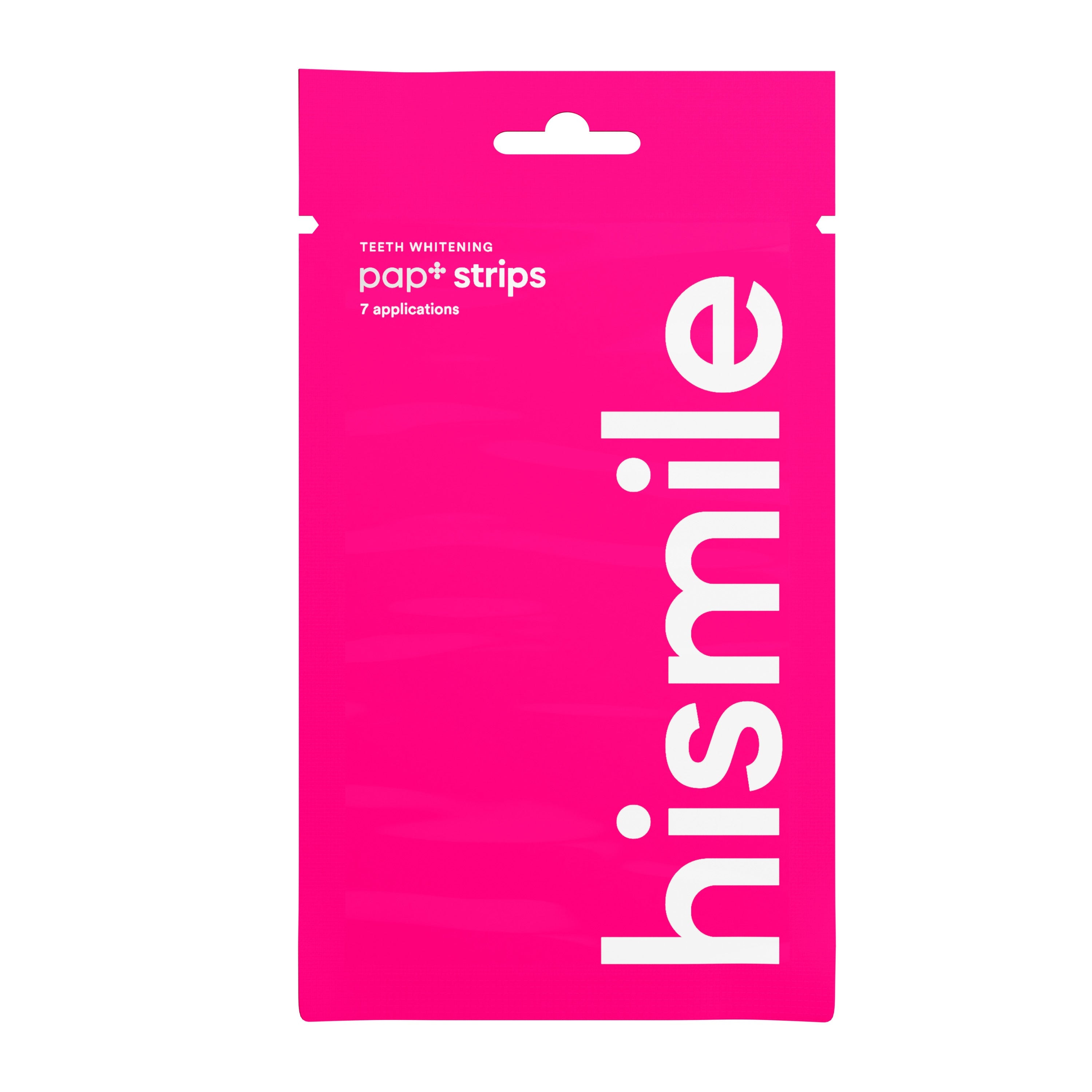 Bandes Blanchissantes Hismile PAP+ (7 unités)